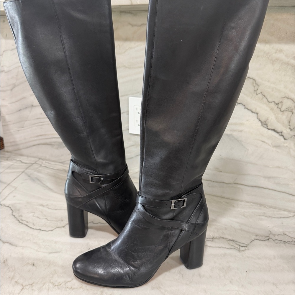ANTONIO MELANI Black Heeled Boots